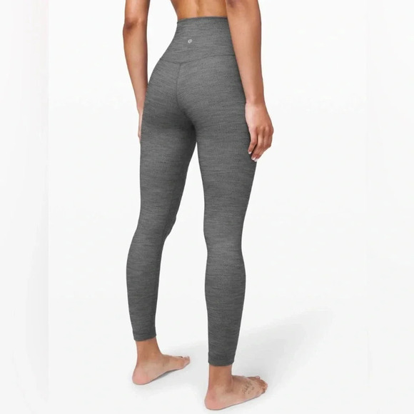 Lululemon Align Pant II 25"
Mini Heathered Herringbone Heathered Black sz 8 - Picture 3 of 8